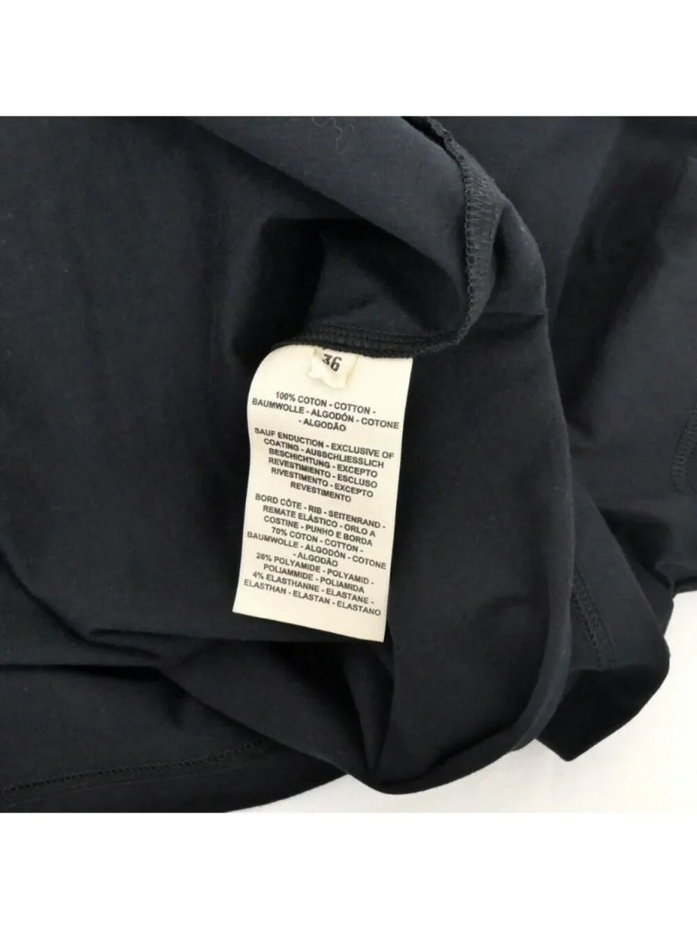 Hermes T-Shirt la Promenade du Matin 36 Black Top Short Sleeve - Picture 9 of 10